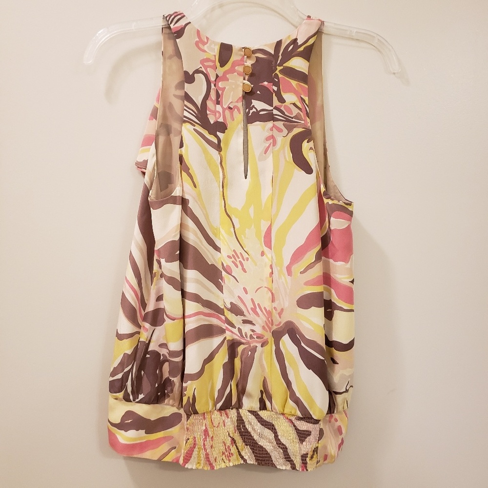 Leifsdottir Sleeveless Silk Shirt Anthropologie - Picture 2 of 6
